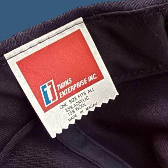 Twins Enterprises Minnesota Swarm Signed Lacrosse Adjustable Back Navy Hat Cap - Picture 6 of 7